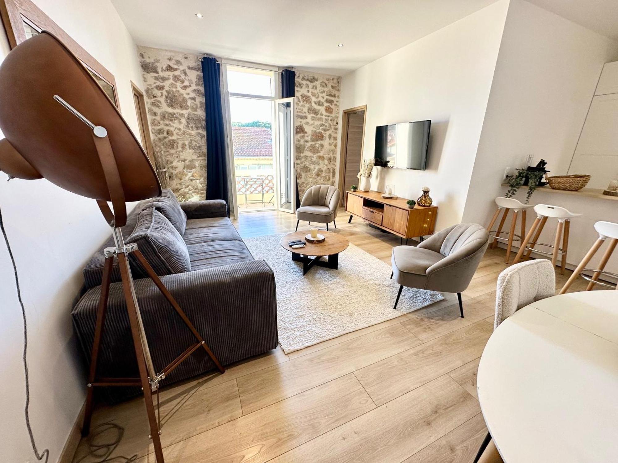 Gorgeous 2 Bedrooms Brand New 3 Avenue Paul Arene Antibes Kültér fotó
